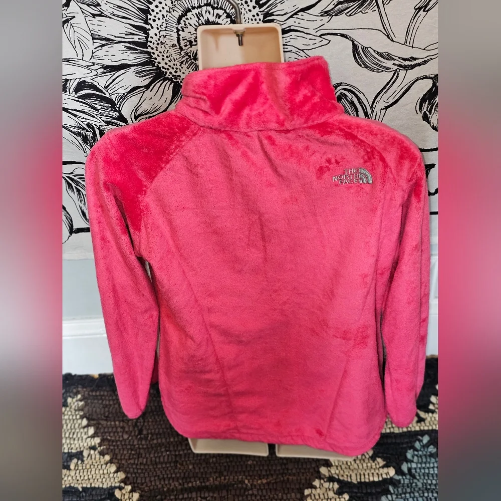 Like New The North Face Girl's Vibrant Pink Jacket Sz 14/16